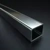 Труба квадратная нержавеющая шлифованная 35х35х1,5 AISI 304 длина 6м