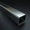 Труба квадратная нержавеющая шлифованная 35х35х1,5 AISI 430 длина 6м